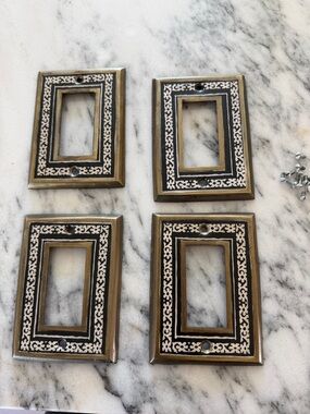 Anthropologie Rosalita Switch Plate with hardware